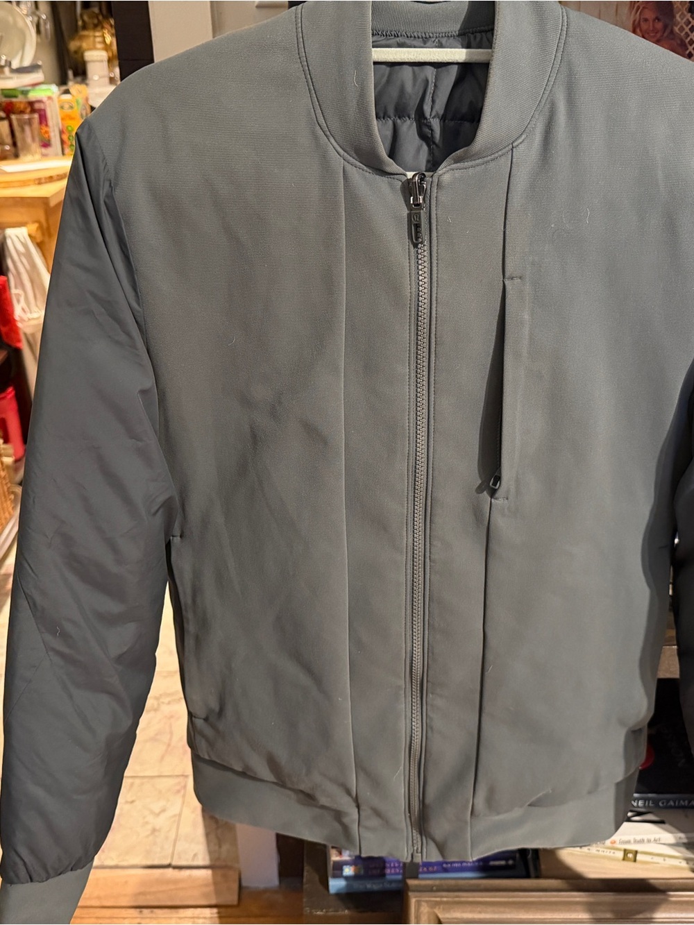 Lululemon Bomber Jacket - Dark Sage Green